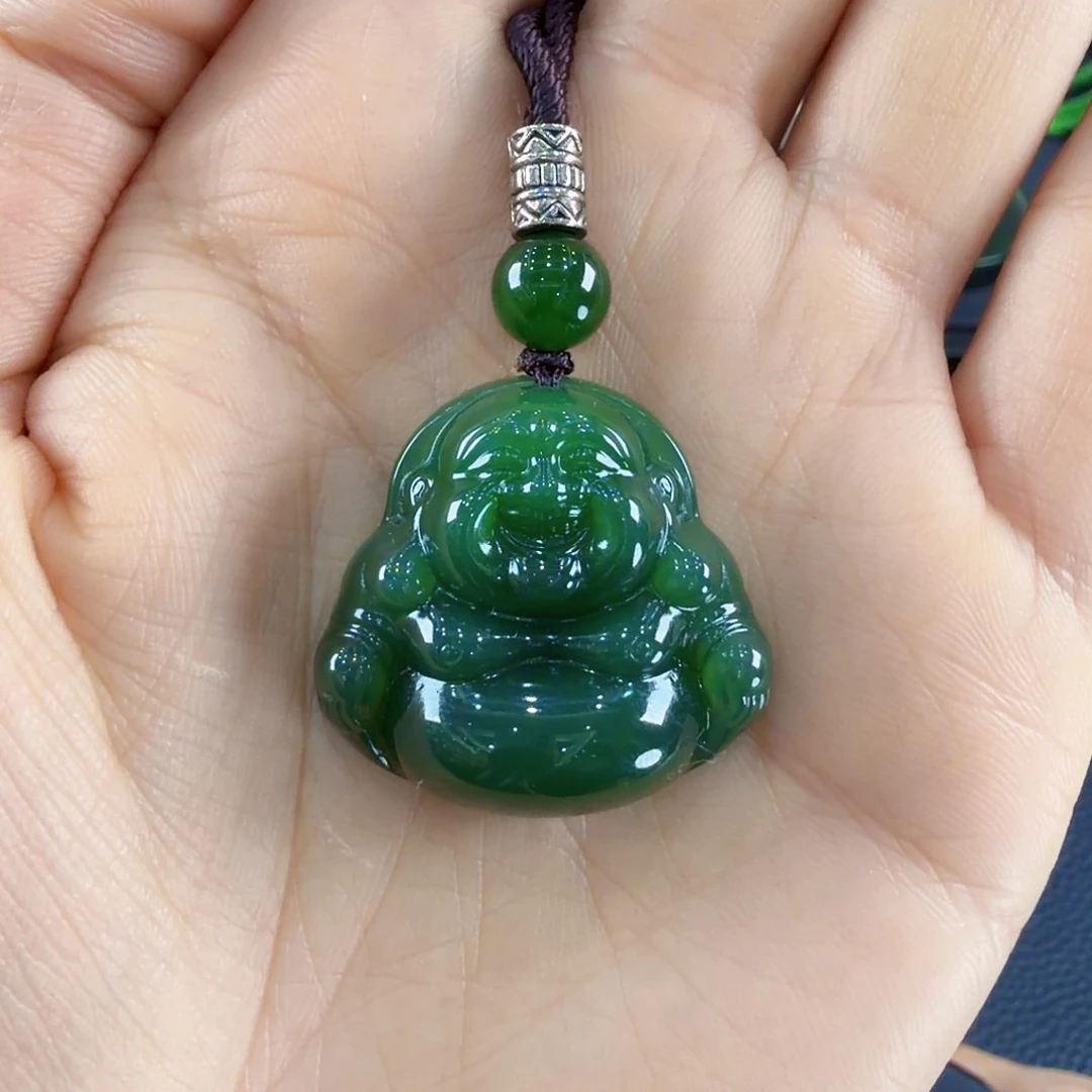 颈饰未镶嵌和田玉（碧玉）泽*