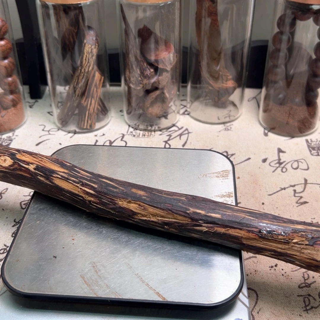 用***6香榧木海南十亩香黄油手把棍106克