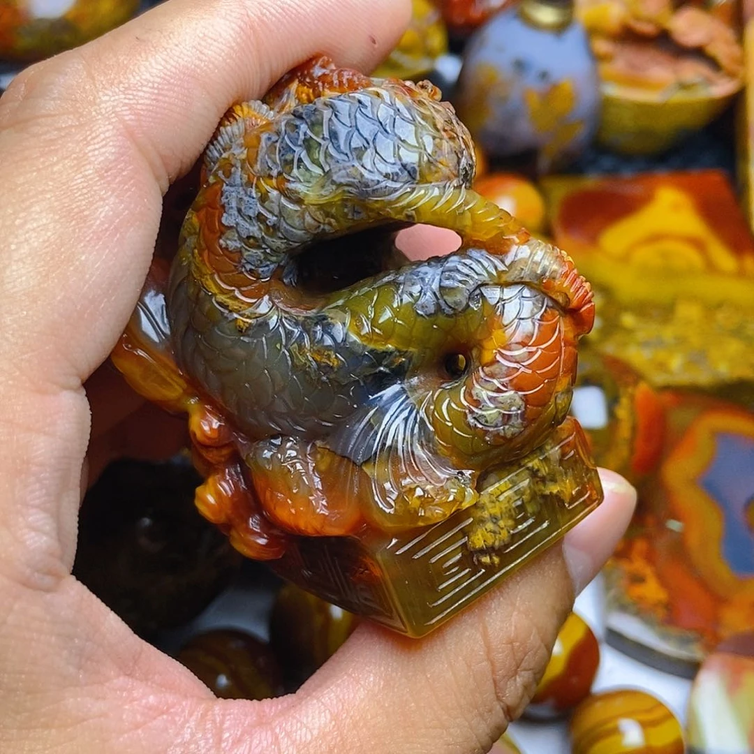 玛瑙/玉髓其他未镶嵌小*娃