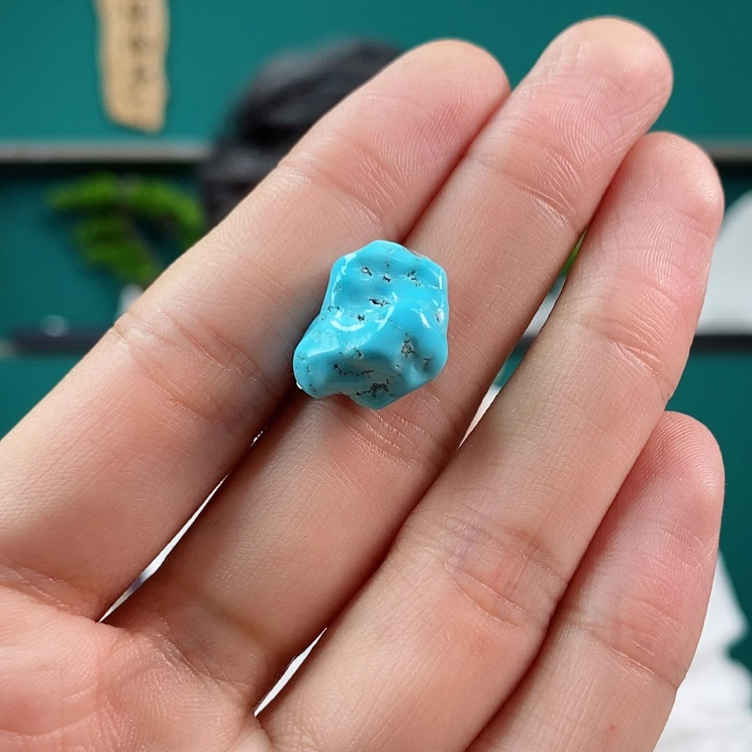 绿松石珠宝奇石未镶嵌