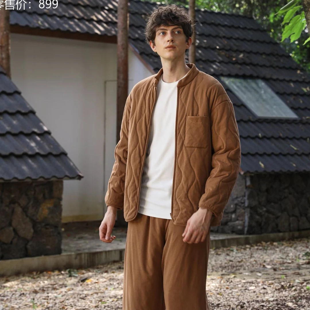 男士秋冬朵朵可可家居服睡衣男冬款