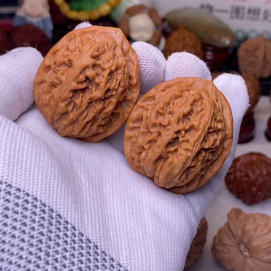 国***.文玩核桃吊坠39凤凰台