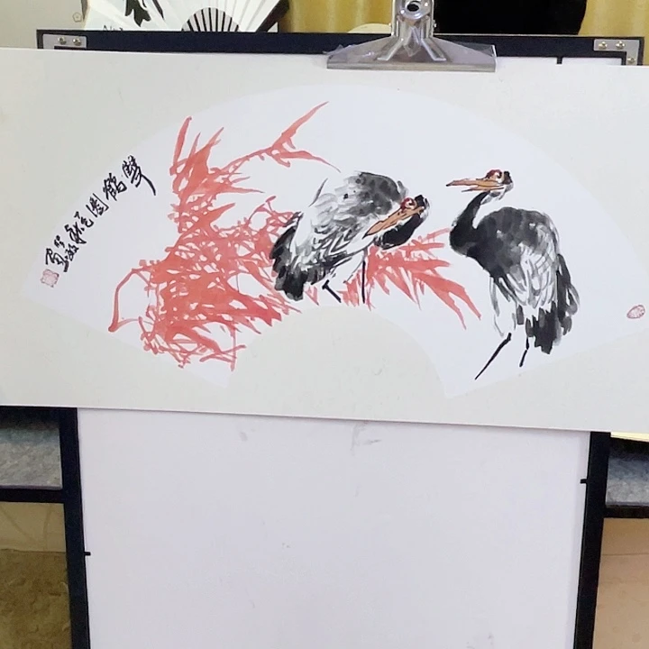 国画张圣敏先生纯手绘作品
