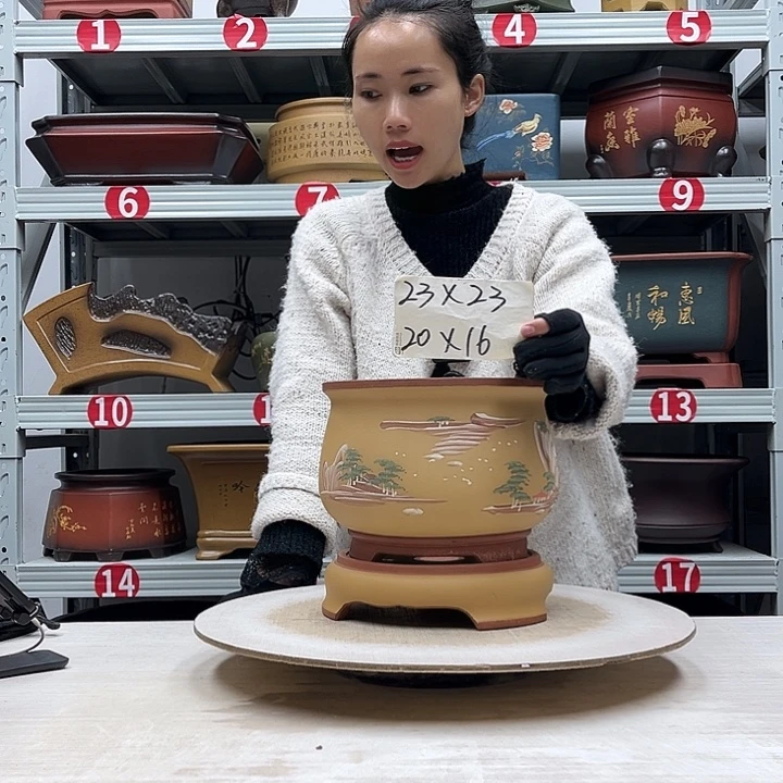 花盆紫砂紫砂花盆
