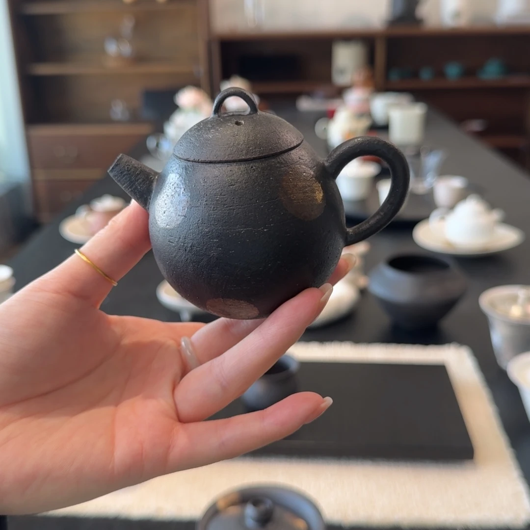 双12福利 手作波点壶