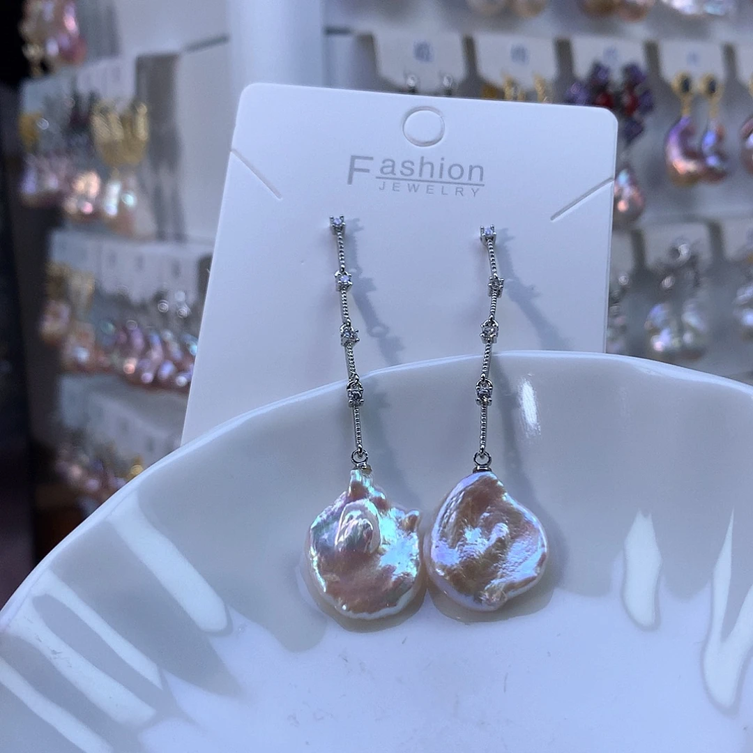 耳饰淡水珍珠合金福利3721