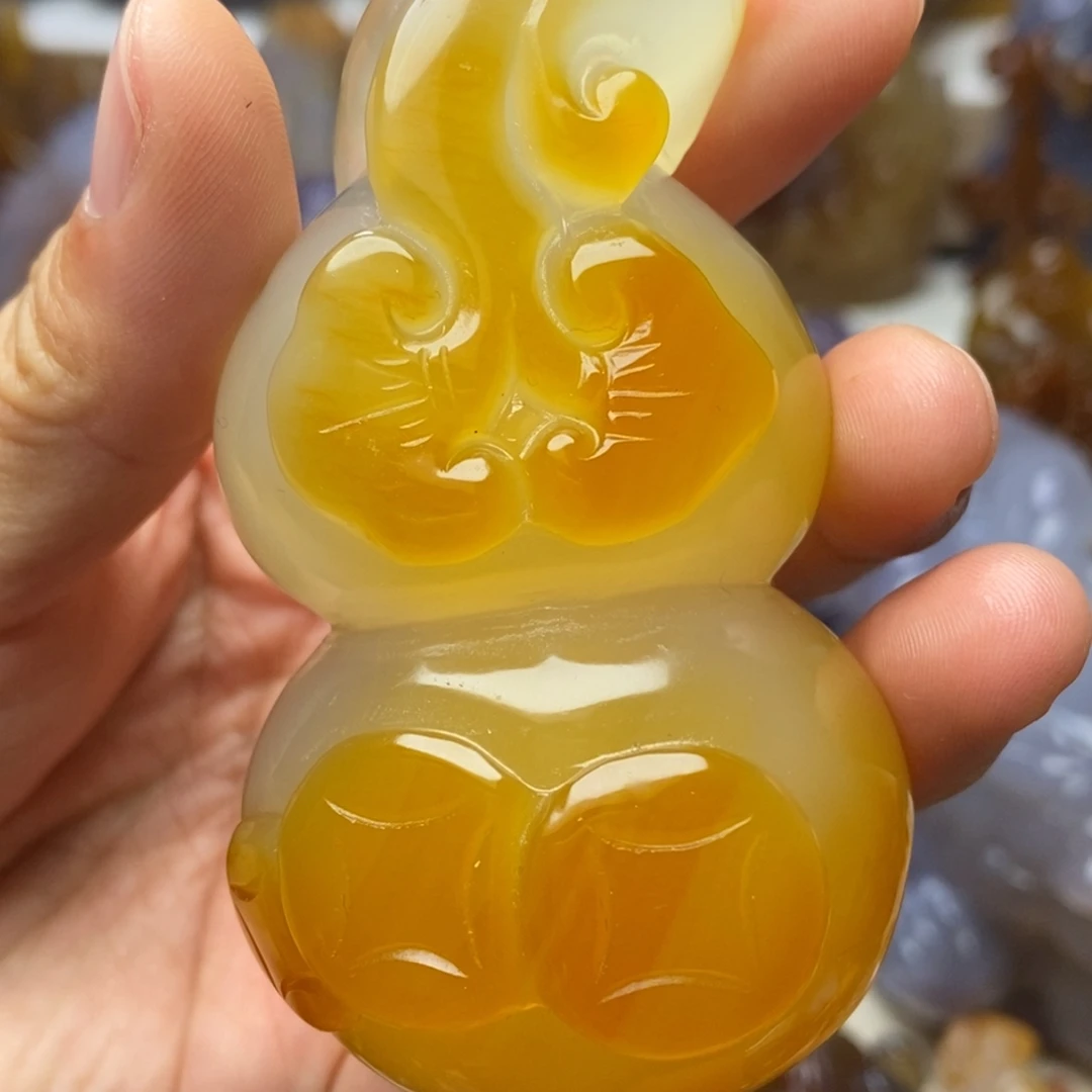 玛瑙/玉髓未镶嵌把件