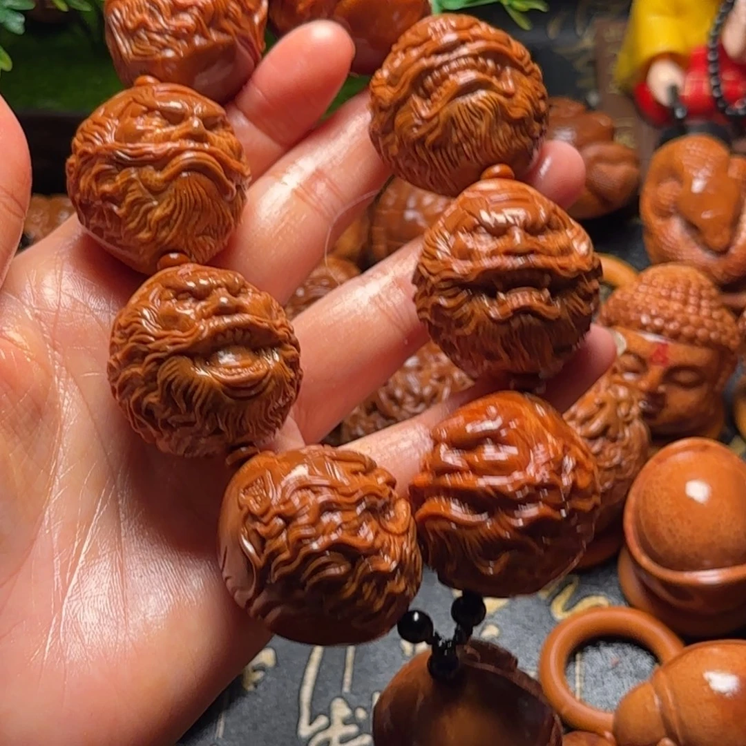 橄榄核手串/手链?妞九颗