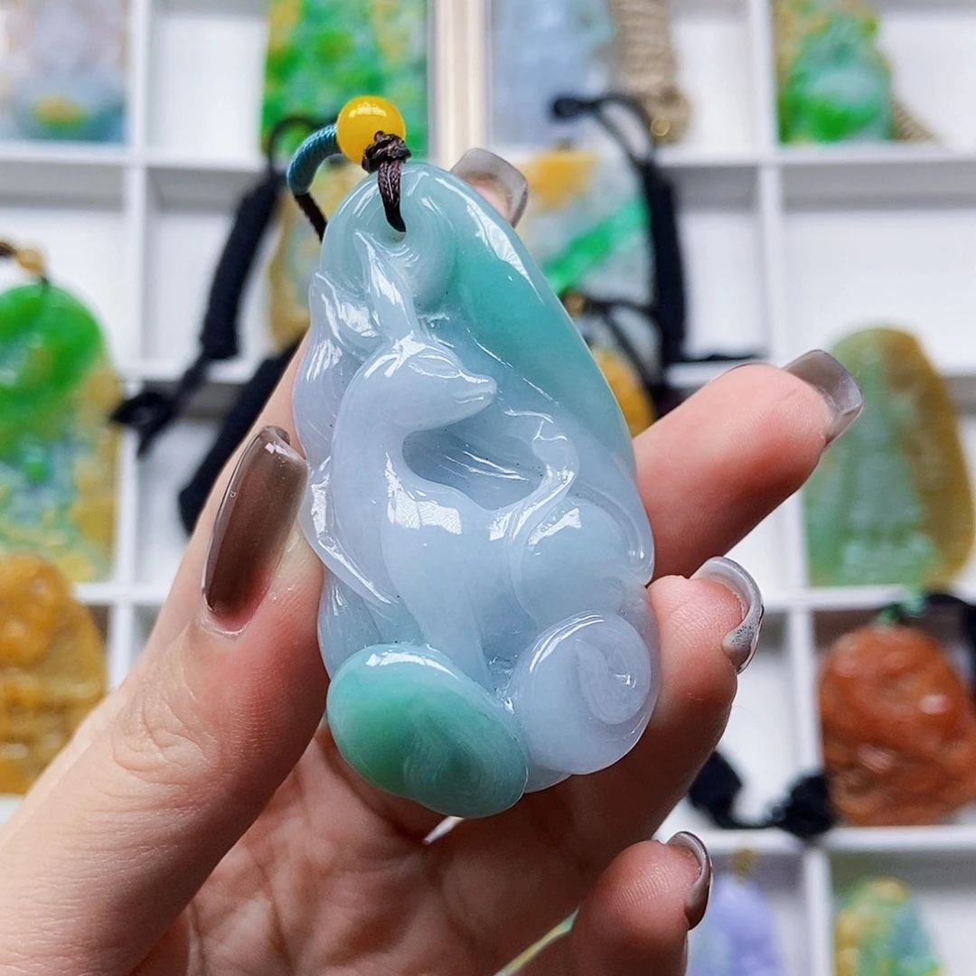 定制翡翠未镶嵌天然翡翠A货