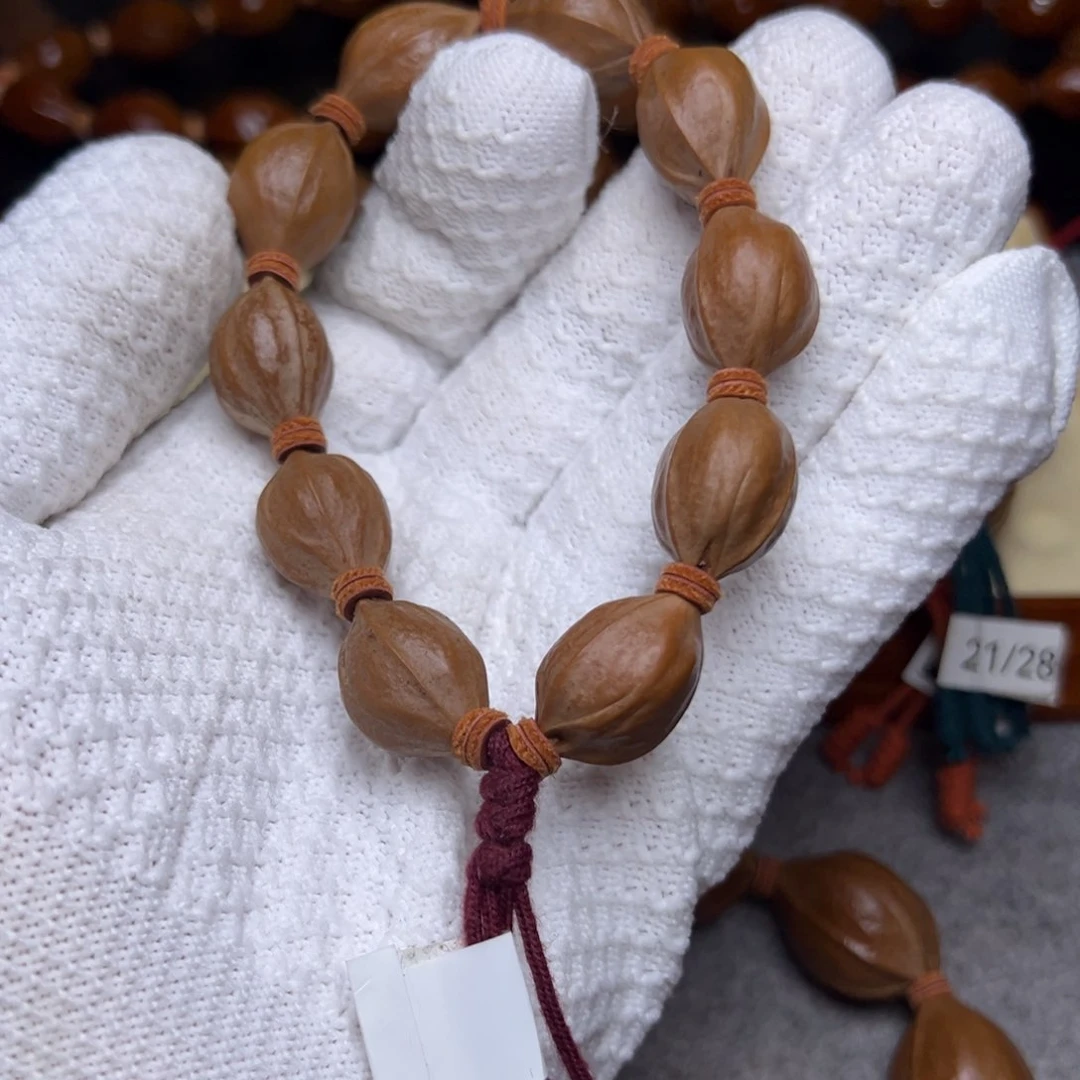 橄榄核手串/手链左****叔梅林铁核15/22