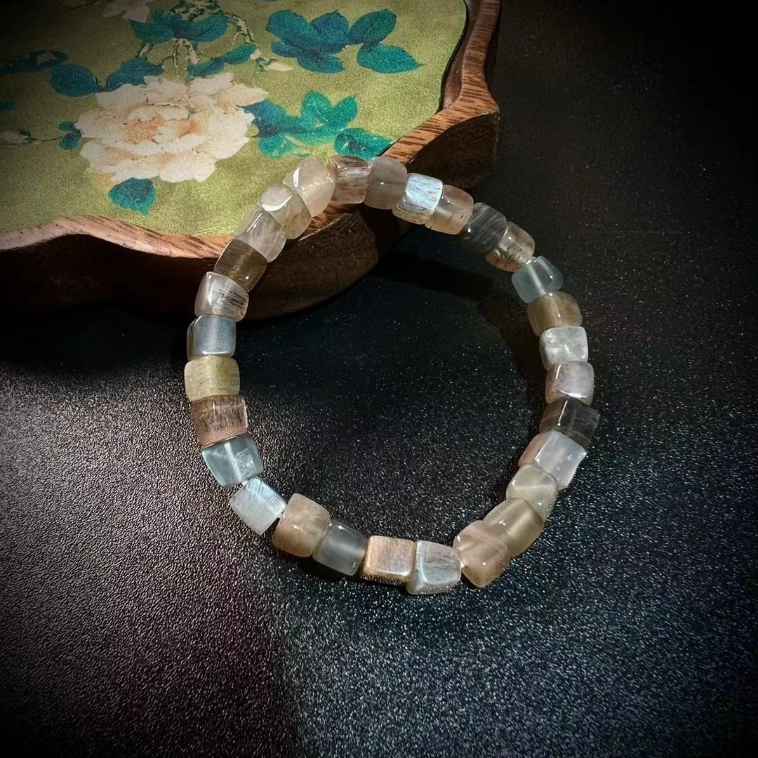 S4159【貝勒爺】星辉骨干/水晶/方糖手串【多样性发其一】