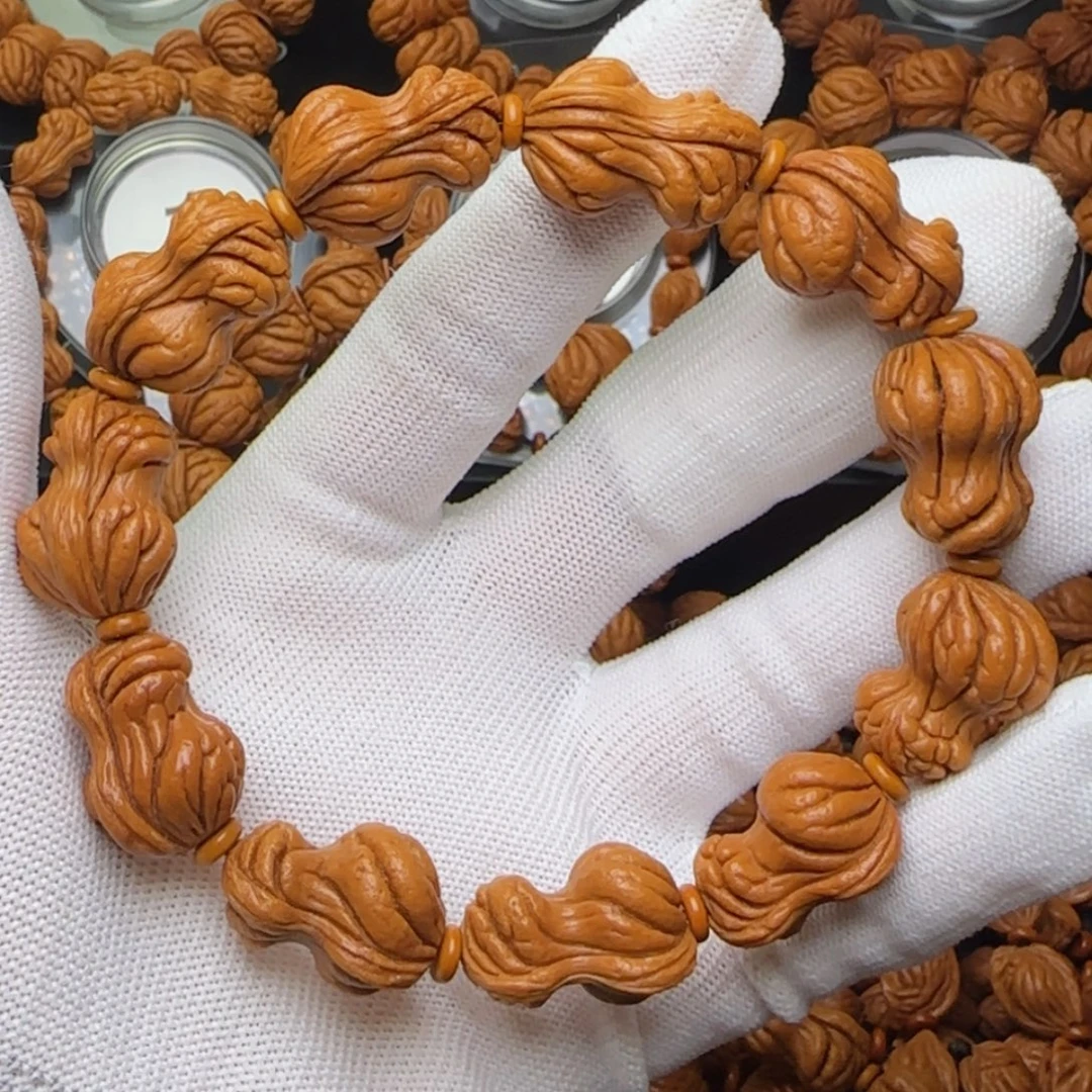 文玩核桃手串大花生手串
