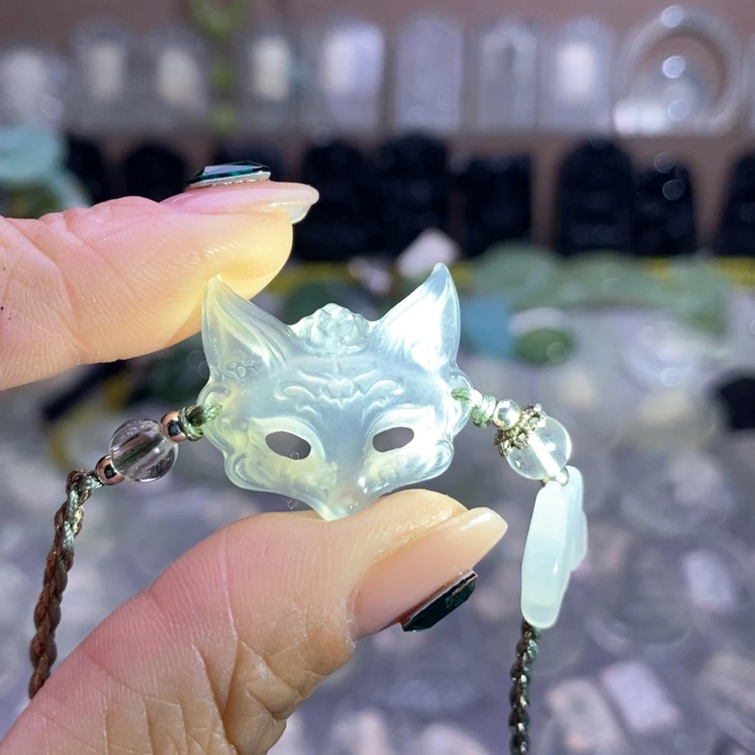 蛇纹石玉未镶嵌手链