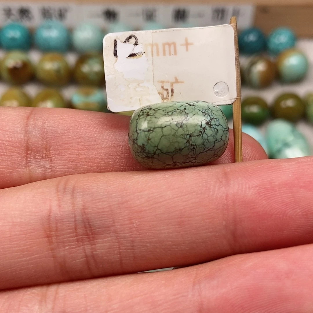 未镶嵌绿松石珠宝半成品