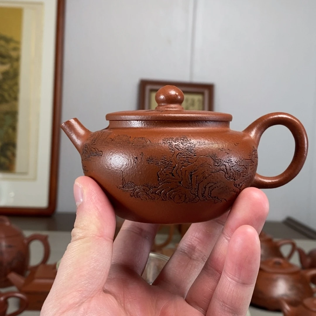 茶壶紫砂原矿泥料传统工艺制作