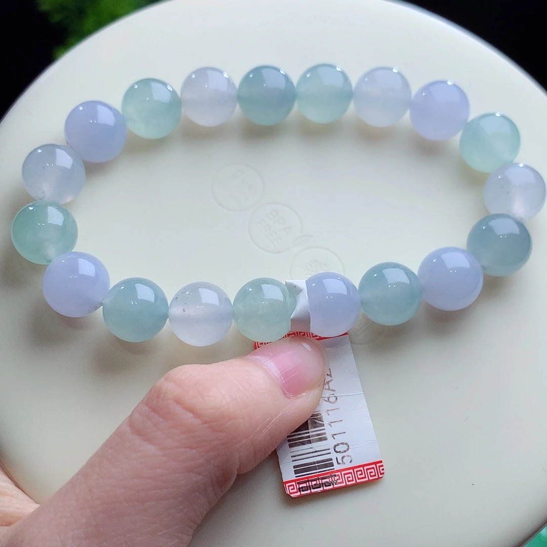 翡翠未镶嵌手串卡10