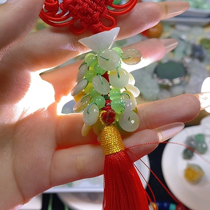 翡翠散珠天然缅甸翡翠