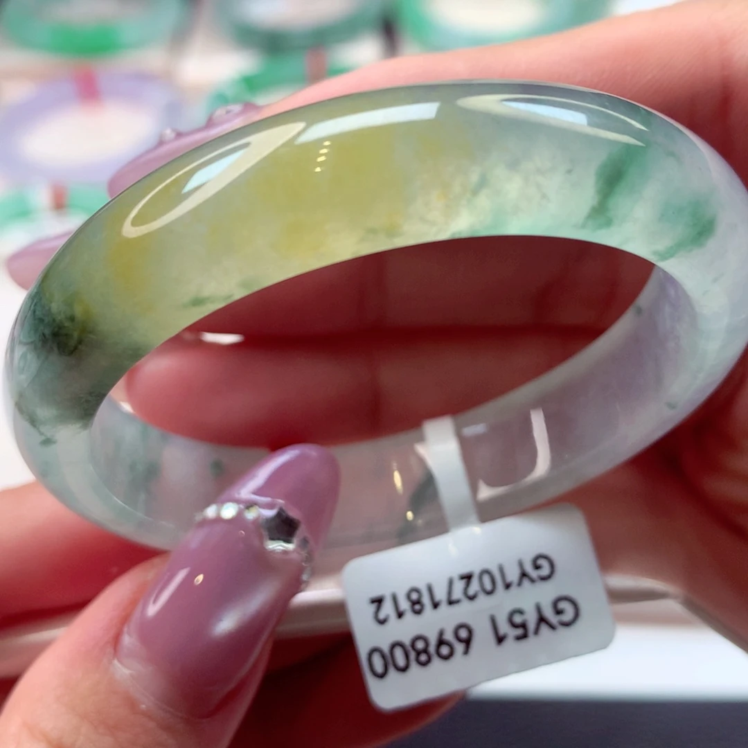 未镶嵌手镯（贵妃镯）翡翠贵妃5号66