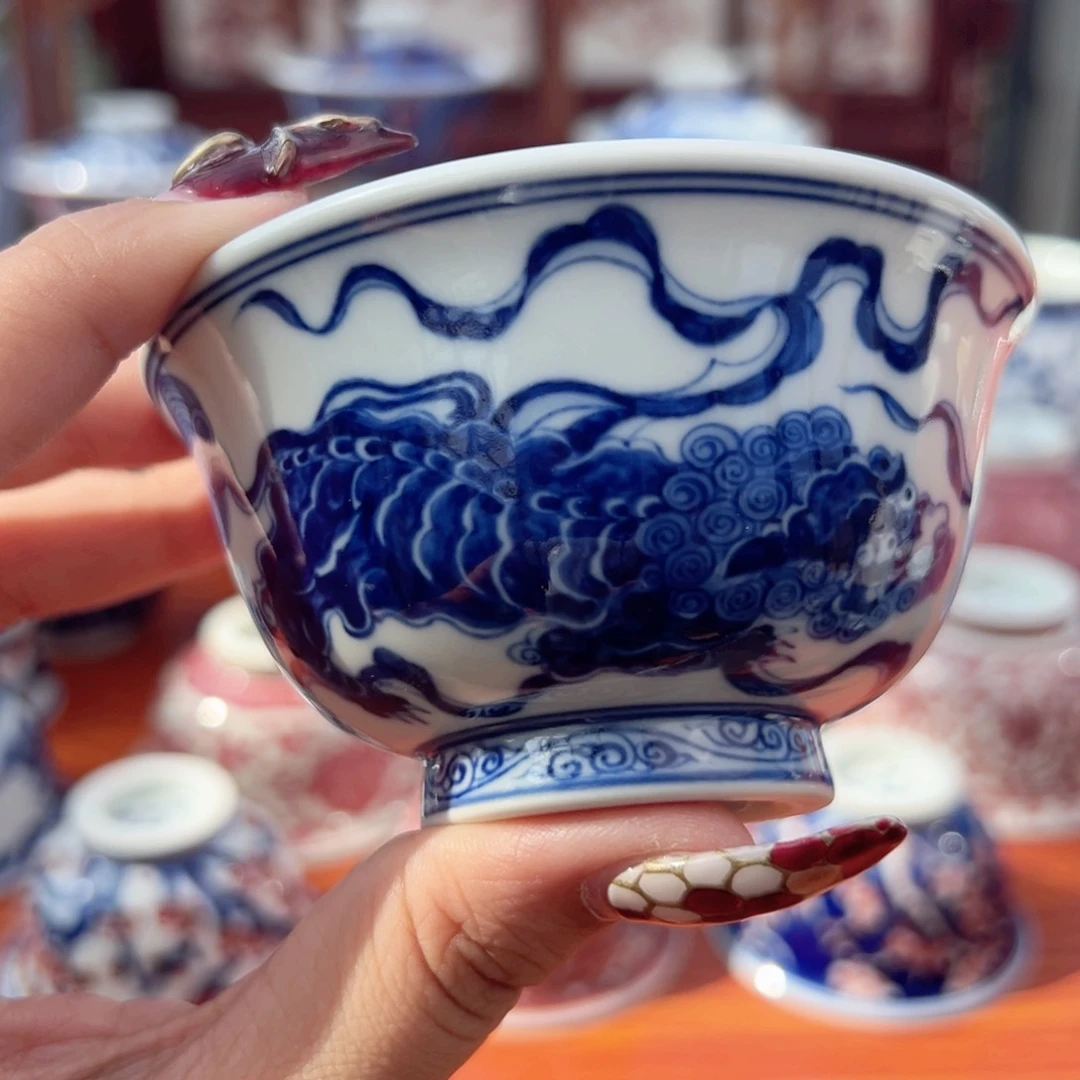 杯子景德镇毛仔柴窑主人杯