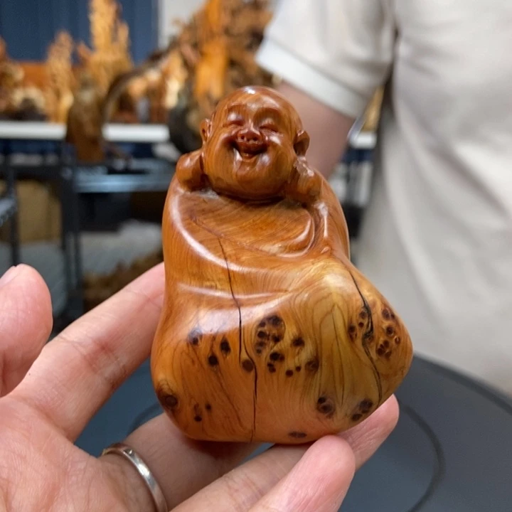 柏木（崖柏）手把件