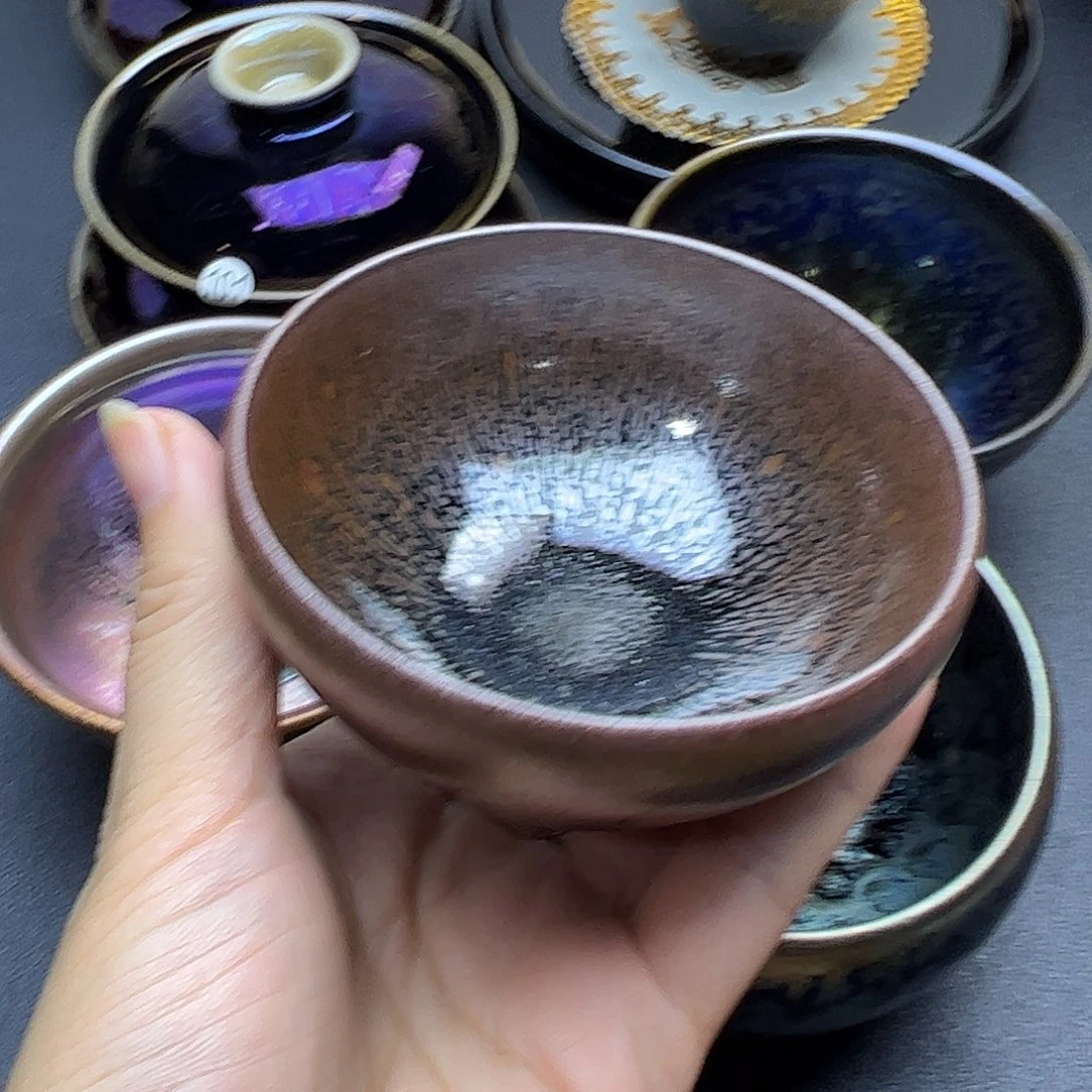 茶盏建窑建盏主人杯