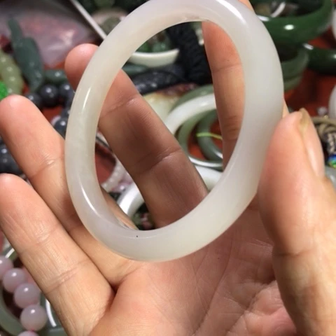 未镶嵌手镯和田玉蛋****o