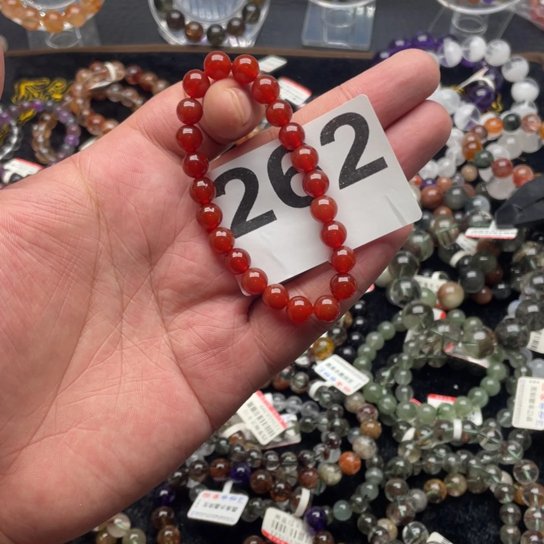 水晶手链未镶嵌玛瑙