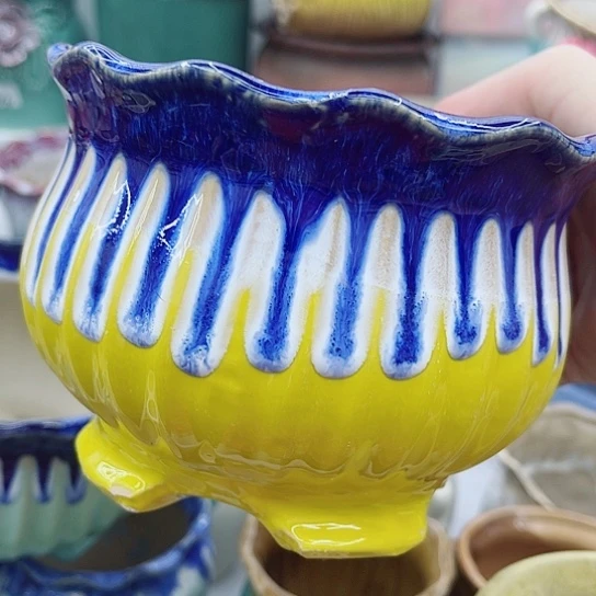 多肉绿植陶瓷花盆