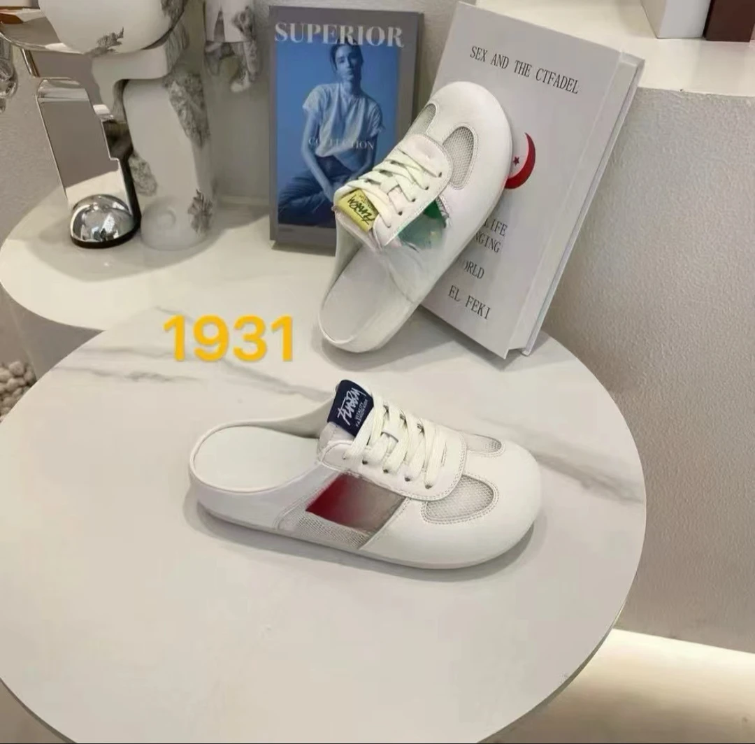 夏季半托网面小白鞋（1931）