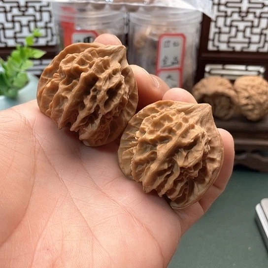 文玩核桃把件月*虎40曹大龙