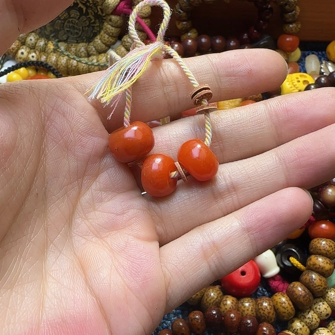 青***人星月菩提吊坠藏传念珠菩提配饰