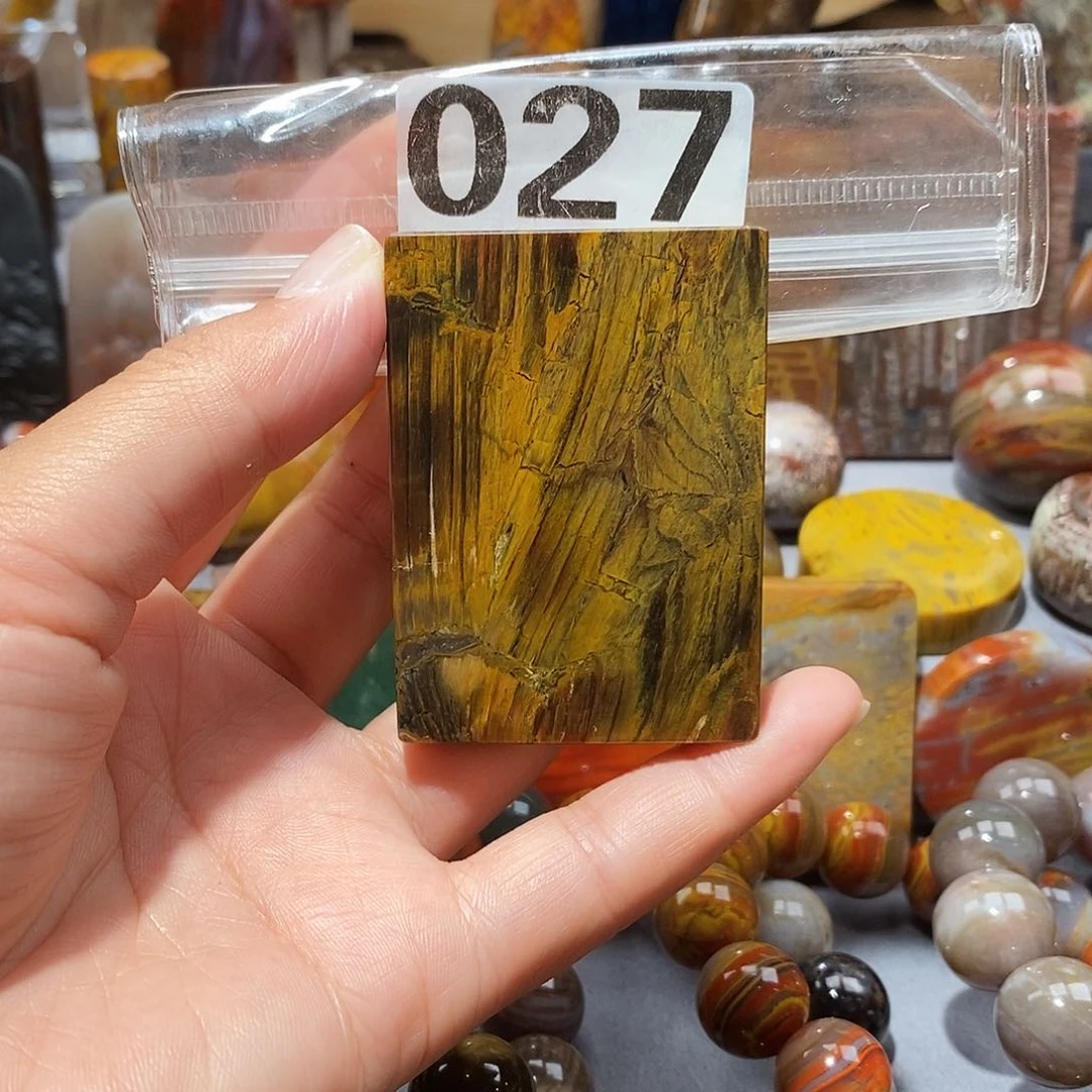 硅化玉天然北票硅化玉吊坠未镶嵌