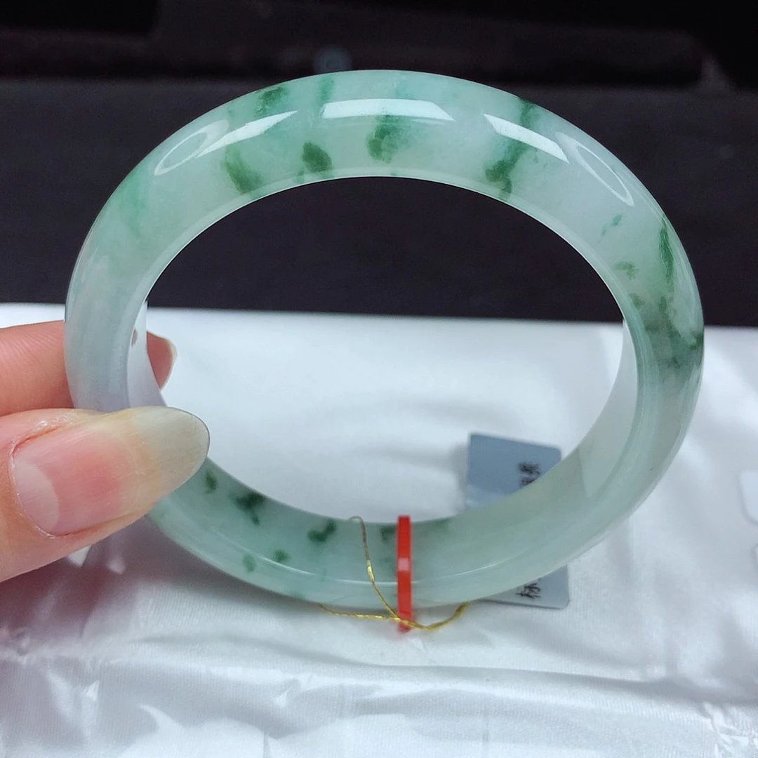 未镶嵌手镯翡翠58圈847