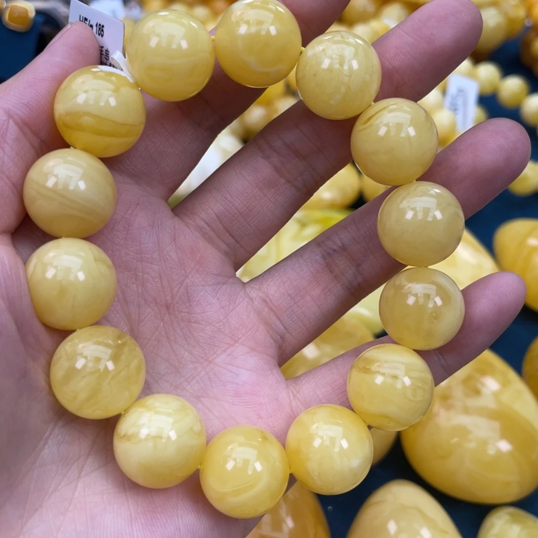 琥珀裸石未镶嵌琥珀蜜蜡w 185