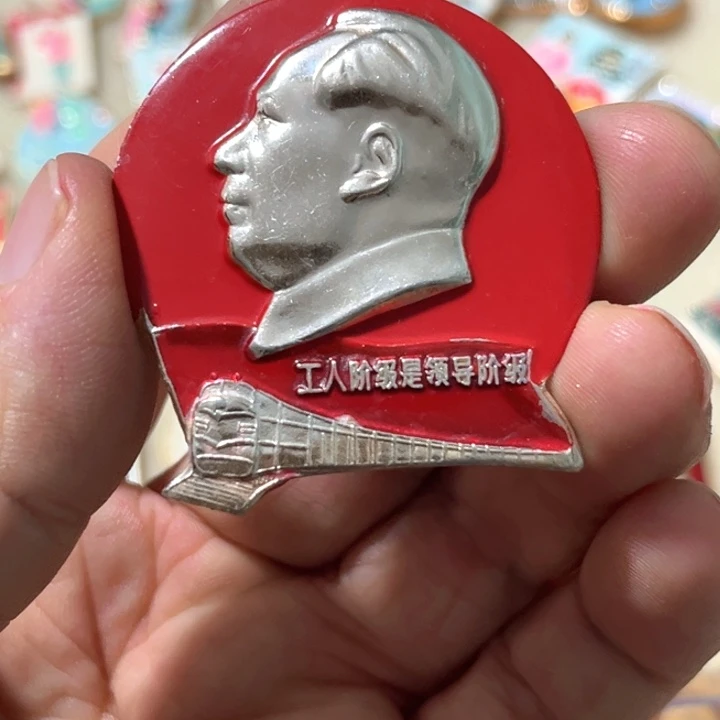 摸***尉其他普通金属普通纪念章一枚