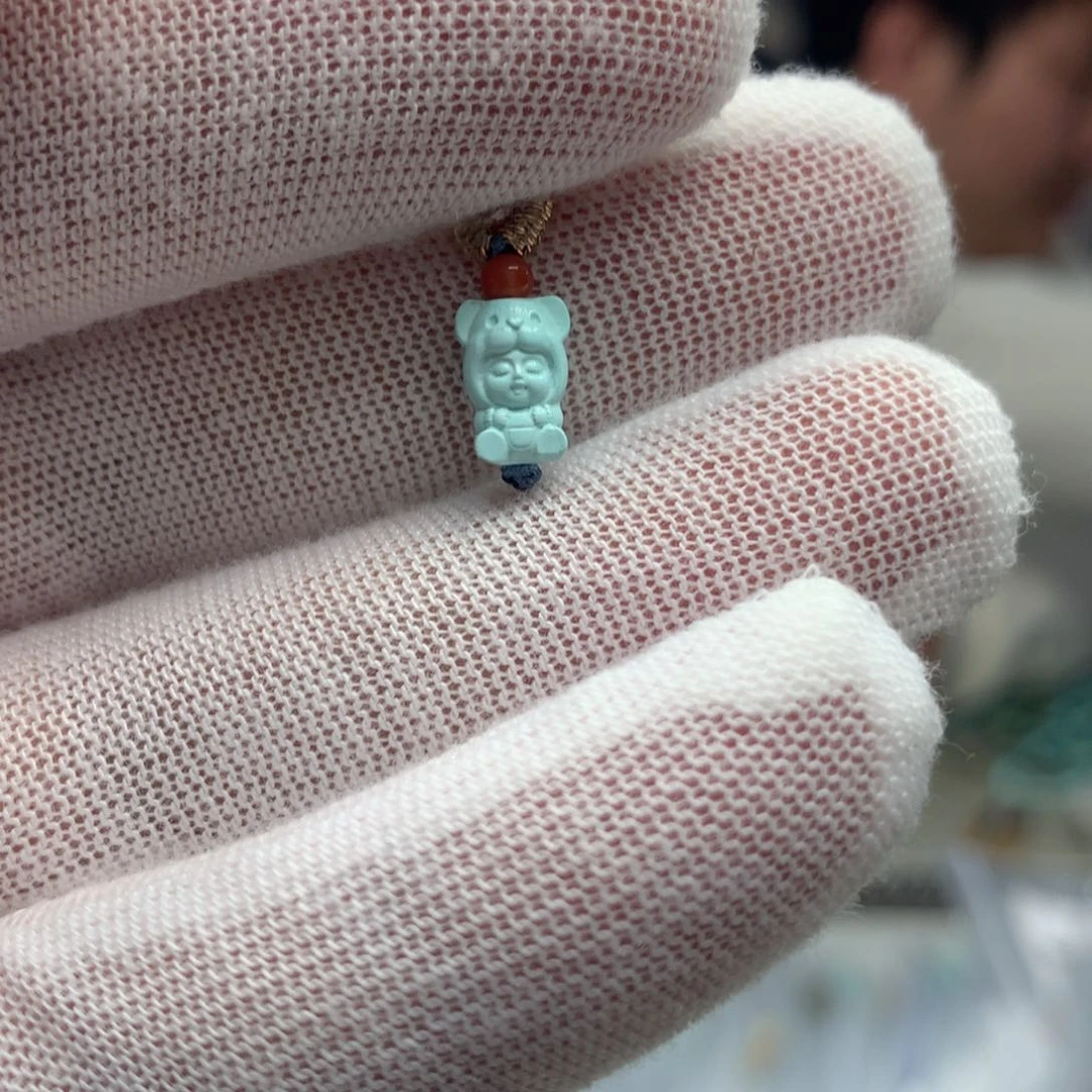 绿松石挂件未镶嵌