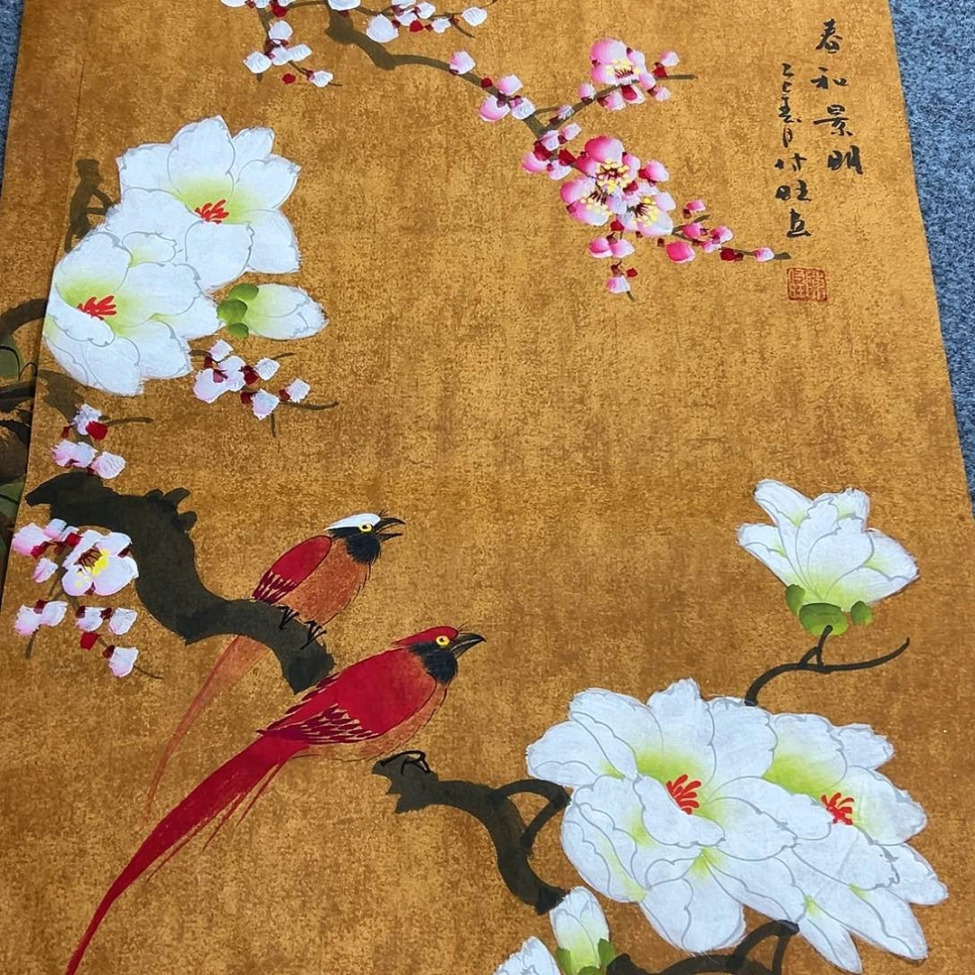 国画纯手绘作品图