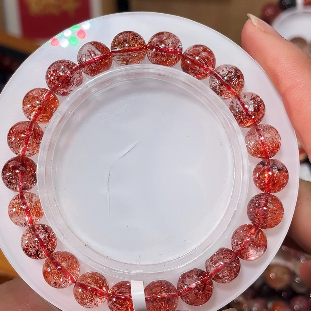 未镶嵌水晶手链金草莓9