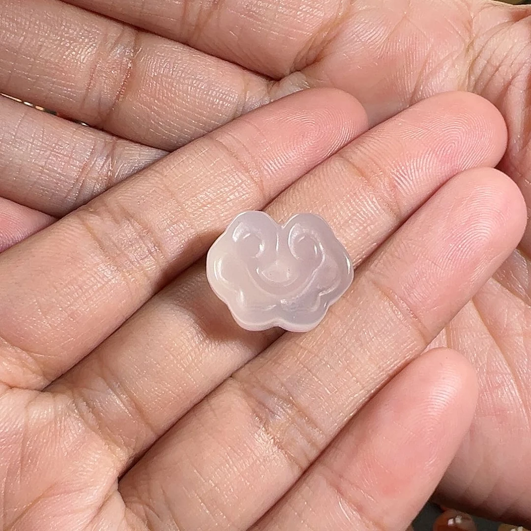 玛瑙/玉髓珠宝奇石未镶嵌尽***名川料荔枝冻如意