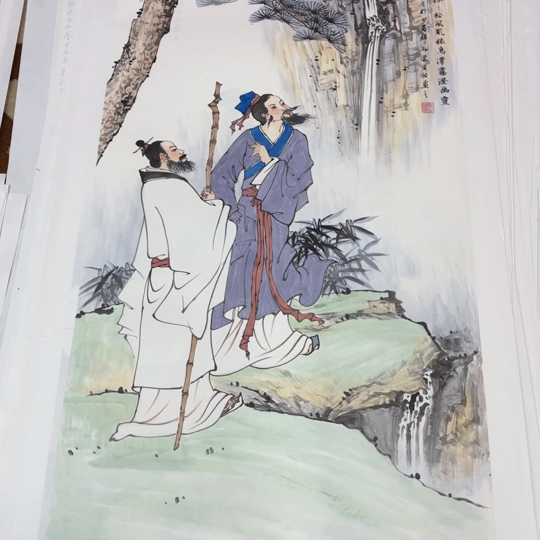 墨***池国画蒙生佑李欣李欣