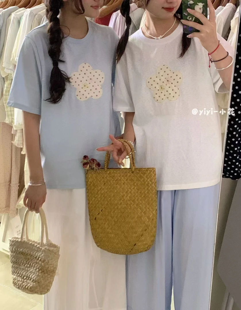 XH#8596#百搭短袖上衣