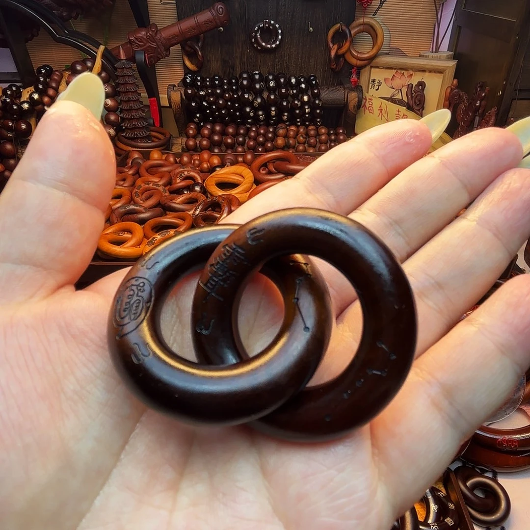 木枣木玉化 25圈口乾坤圈福利款