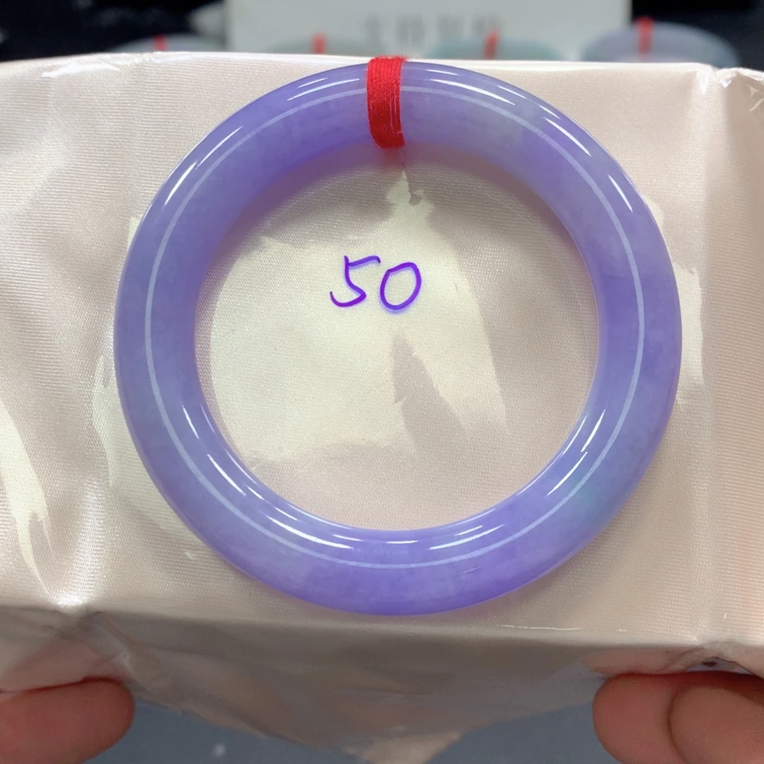 翡翠未镶嵌手镯（圆镯）翡翠