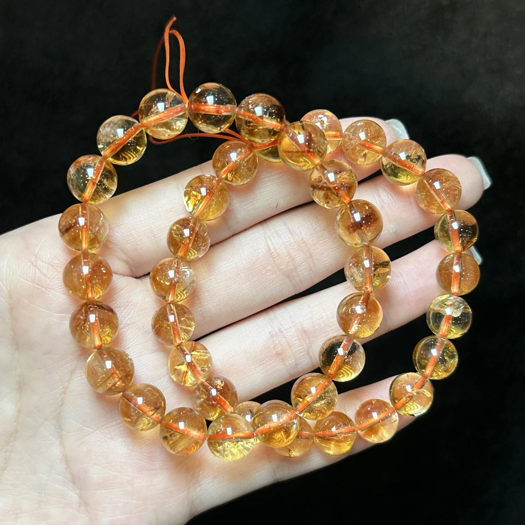 【北野甄选】天然黄塔晶手串B24H-152多样性发一8.5mm+