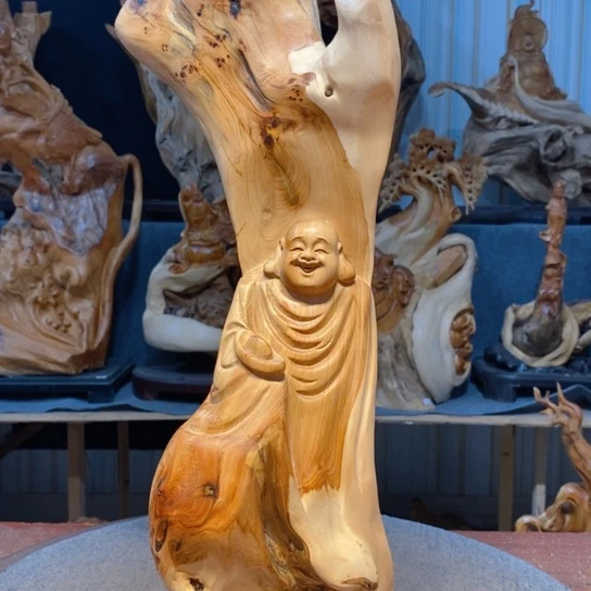 柏木（崖柏）根雕摆件