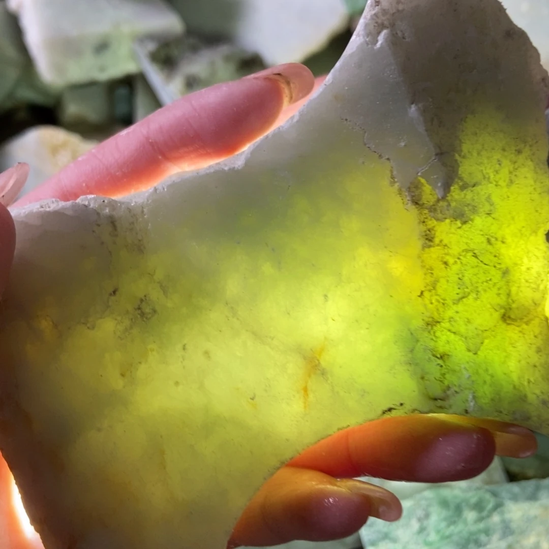 翡翠未镶嵌挂件天然翡翠