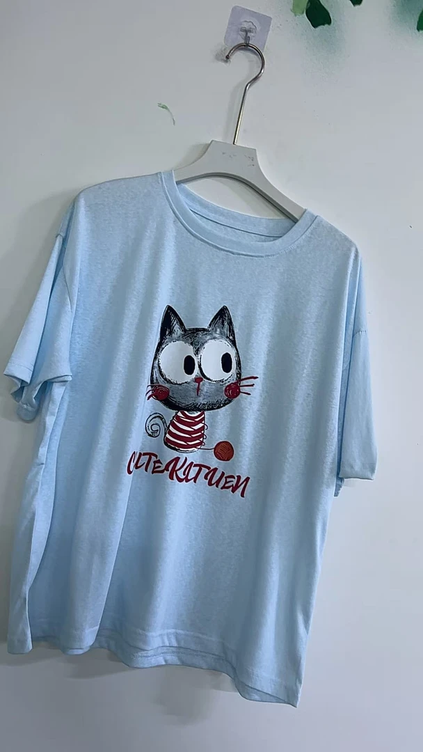 女士休时尚半袖17112-J