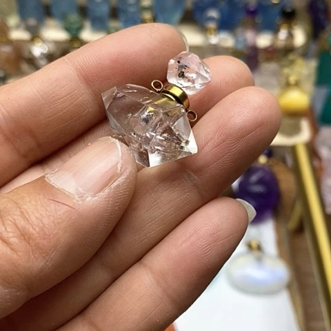 水晶水晶未镶嵌月***白水晶