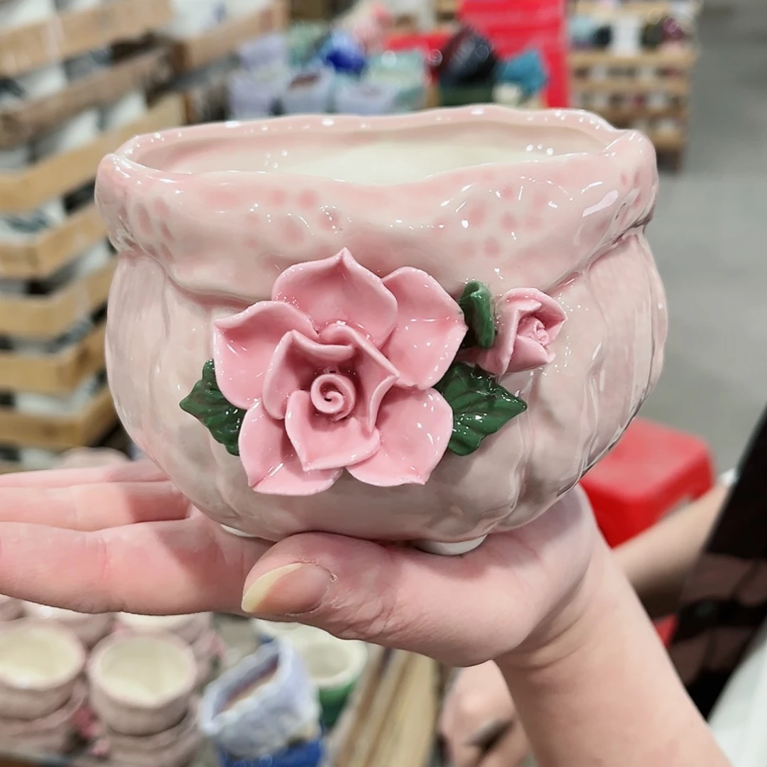 【闪购商品】陶瓷福利品凑满10元发货陶瓷花盆