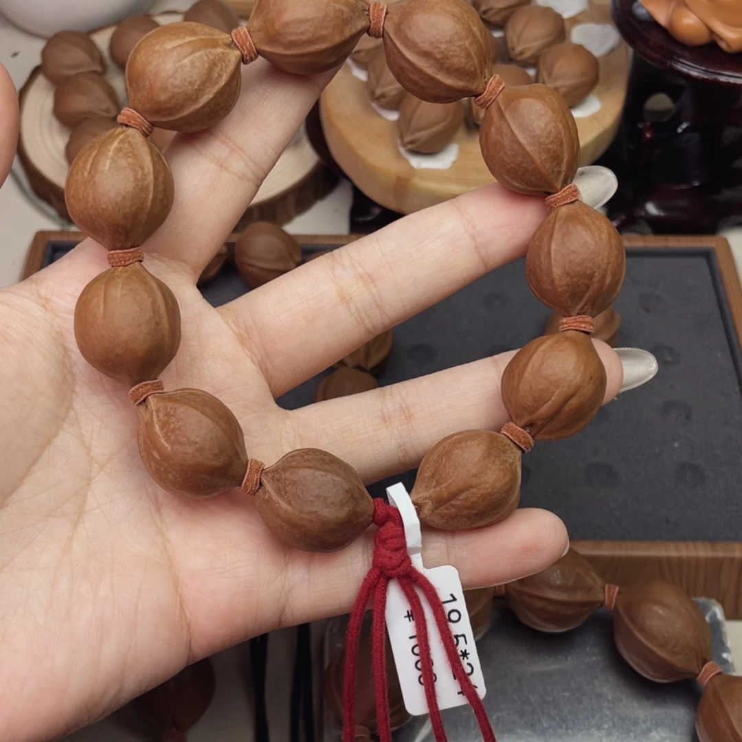 依***靠手串/手链橄榄核19.524梅林铁核